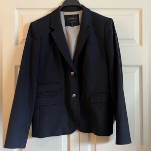 J. Crew Women's Navy Schoolboy Blazer